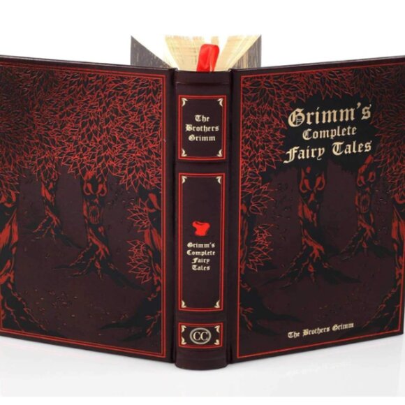 Grimm's Complete Fairy Tales book (Barnes and Noble leather-bound classics) - Picture 3 of 13